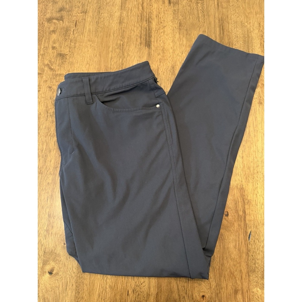 Lululemon ABC Classic-Fit 5 Pocket Pant Men's 32x32 Warpstreme Dark Grey
